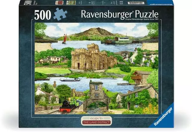 Jigsaw Puzzle Escape to The Lake District - 500 Pieces Puzzle