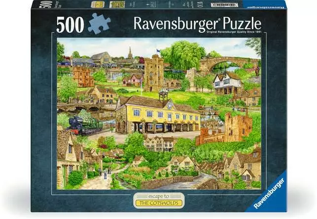 Jigsaw Puzzle Escape to the Cotswolds - 500 Pieces Puzzle