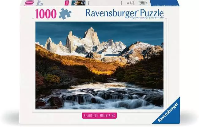 Jigsaw Puzzle Fitz Roy, Patagonia, Argentina - 1000 Pieces Puzzle