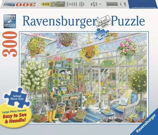 Jigsaw Puzzle Greenhouse Heaven - 300 Pieces Puzzle