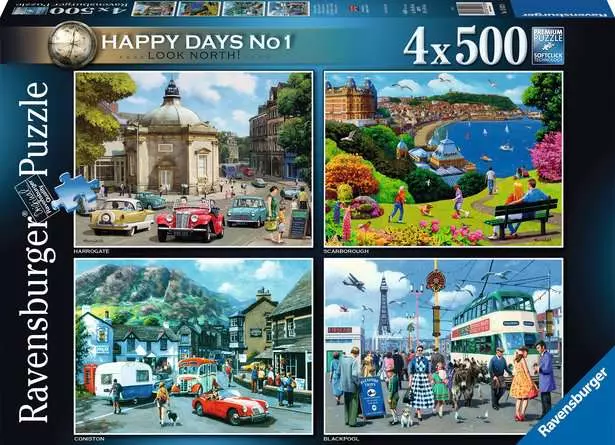 Jigsaw Puzzle Happy Days No 1, Look North! - 500 Pieces Puzzle