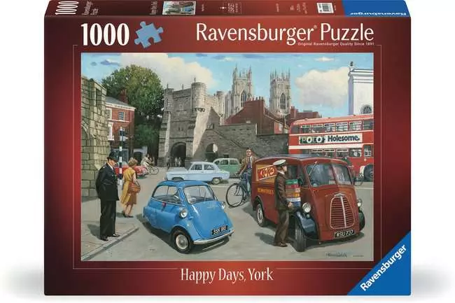 Jigsaw Puzzle Happy Days York - 1000 Pieces Puzzle