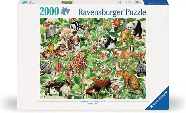 Jigsaw Puzzle Jungle - 2000 Pieces Puzzle