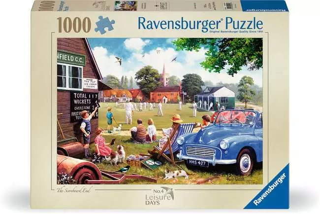 Jigsaw Puzzle Leisure Days No 4 The Scoreboard End - 1000 Pieces Puzzle