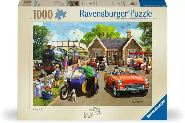 Jigsaw Puzzle Leisure Days No.6 Days Out - 1000 Pieces Puzzle