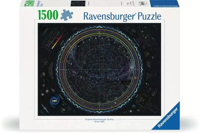 Jigsaw Puzzle Map of the Universe - 1500 Pieces Puzzle