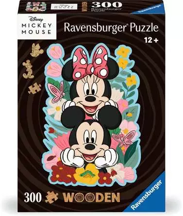 Jigsaw Puzzle Mickey & Minnie - 300 Pieces Puzzle