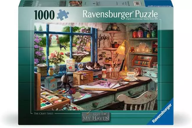 Jigsaw Puzzle My Haven No.1, The Craft Shed - 1000 Pieces Puzzle