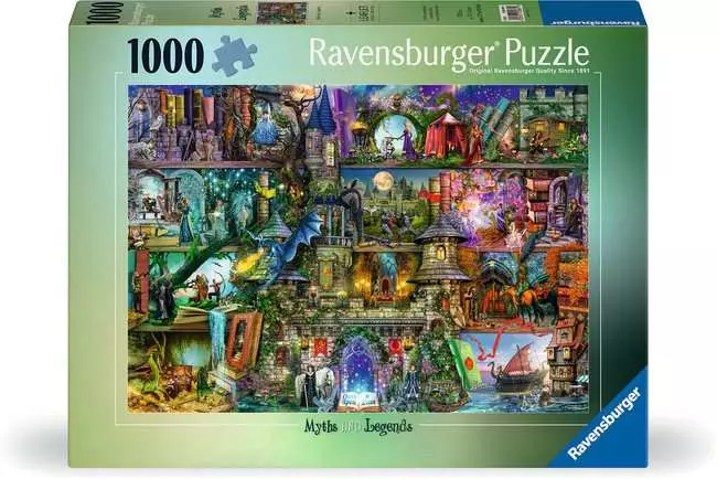 Jigsaw Puzzle Myths & Legends, Aimee Stewart - 1000 Pieces Puzzle