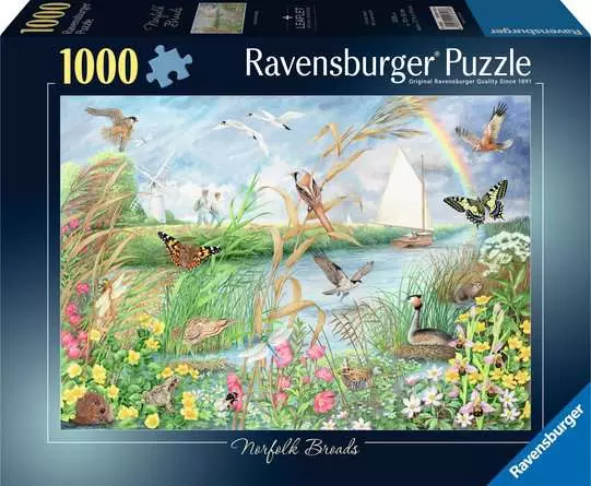 Jigsaw Puzzle Norfolk Broads - 1000 Pieces Puzzle