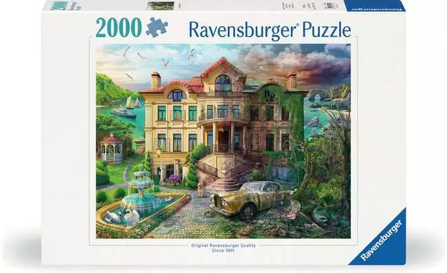 Jigsaw Puzzle Now & Then, Cove Manor Echoes - 2000 Pieces Puzzle