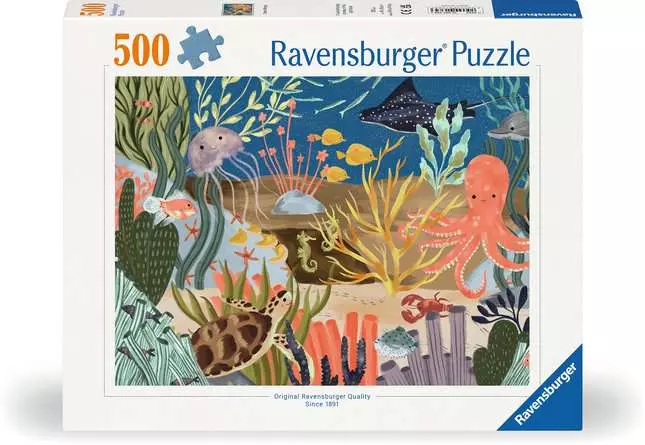 Jigsaw Puzzle Ocean Whimsy - 500 Pieces Puzzle