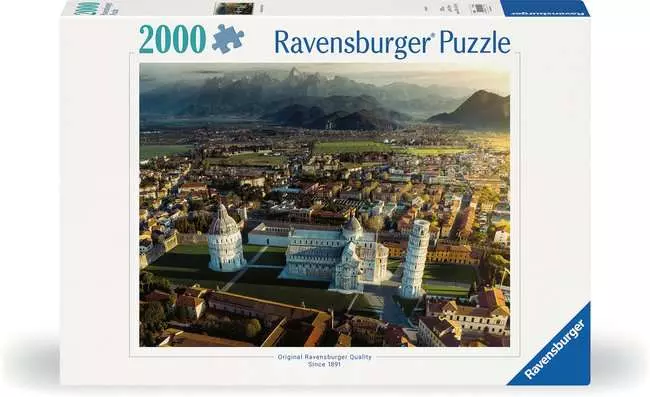 Jigsaw Puzzle Pisa & Mount Pisano - 2000 Pieces Puzzle