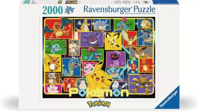 Jigsaw Puzzle Pokemon - 2000 Pieces Puzzle