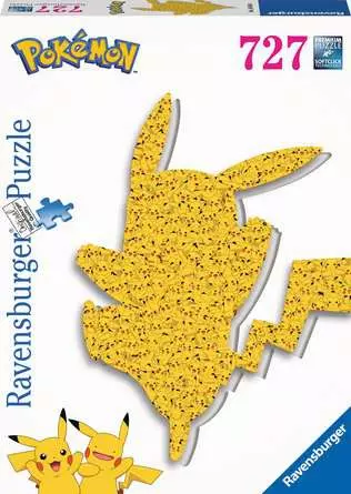 Jigsaw Puzzle Pokemon Shaped Pikachu - 727 Pieces Puzzle