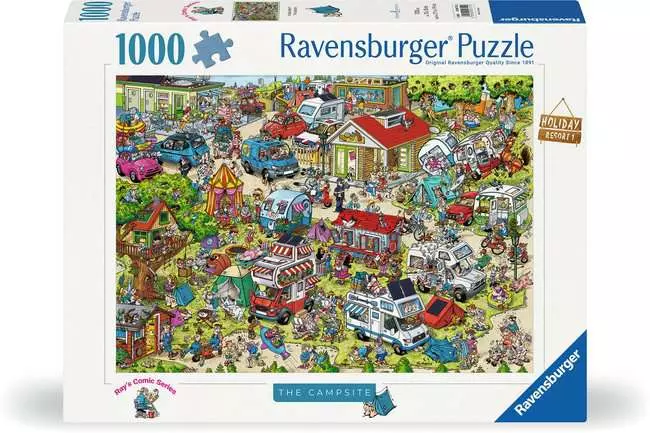 Jigsaw Puzzle Rays Comic Series