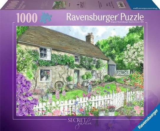 Jigsaw Puzzle Secret Garden - 1000 Pieces Puzzle