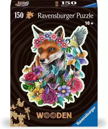 Jigsaw Puzzle Shaped Fox - 150 Pieces Puzzle