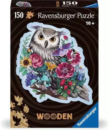 Jigsaw Puzzle Shaped Owl - 150 Pieces Puzzle