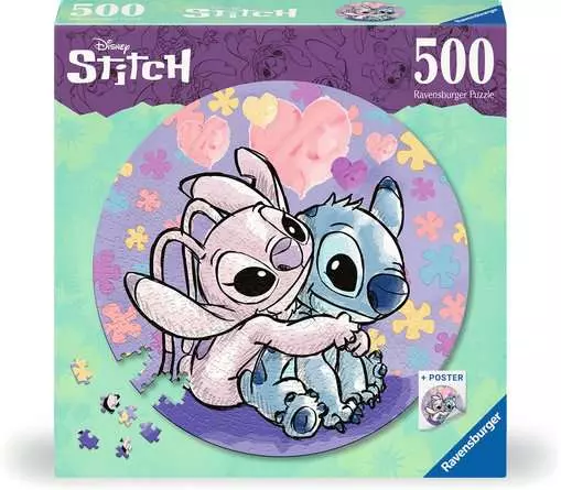 Jigsaw Puzzle Stitch - Circular - 500 Pieces Puzzle