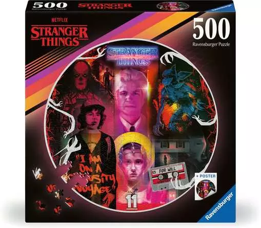 Jigsaw Puzzle Stranger Things - 500 Pieces Puzzle