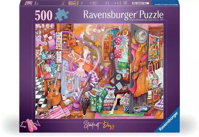 Jigsaw Puzzle Student Days - 500 Pieces Puzzle