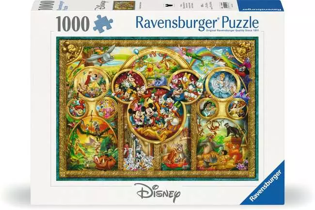 Jigsaw Puzzle The Best Disney Themes - 1000 Pieces Puzzle