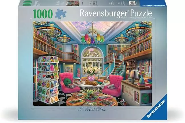 Jigsaw Puzzle The Book Palace - 1000 Pieces Puzzle