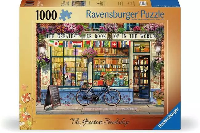 Jigsaw Puzzle The Greatest Bookshop - 1000 Pieces Puzzle