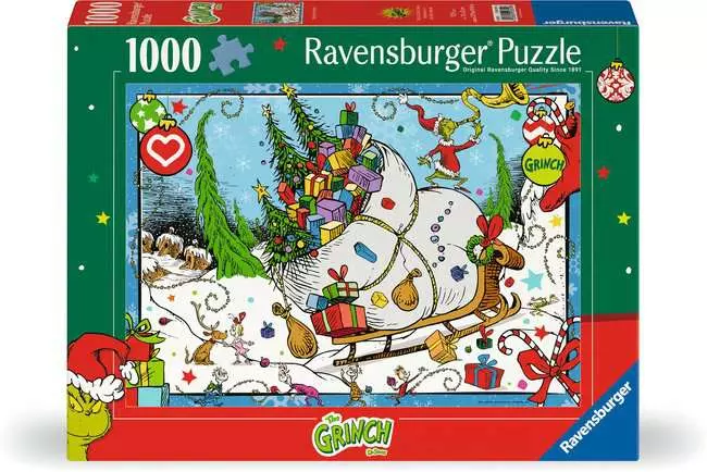 Jigsaw Puzzle The Grinch - 1000 Pieces Puzzle