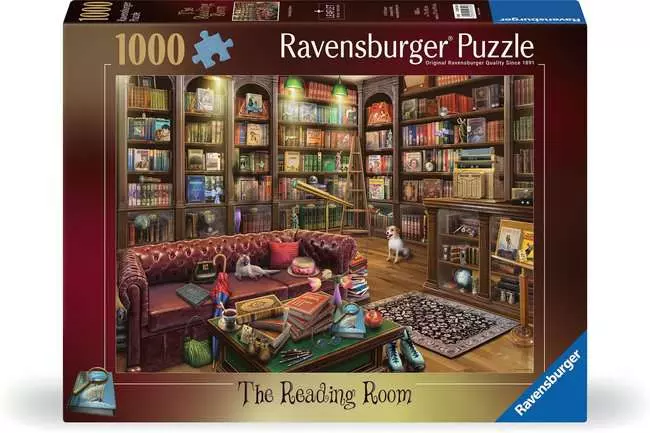 Jigsaw Puzzle The Reading Room - 1000 Pieces Puzzle