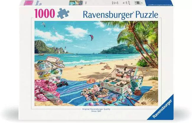 Jigsaw Puzzle The Shell Collector - 1000 Pieces Puzzle