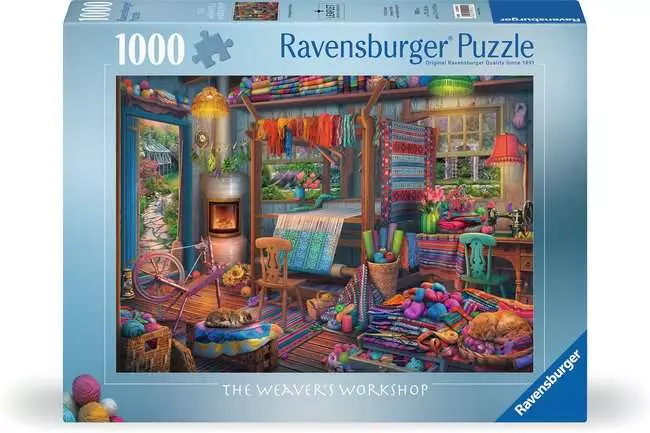 Jigsaw Puzzle The Weaver's Workshop - 1000 Pieces Puzzle