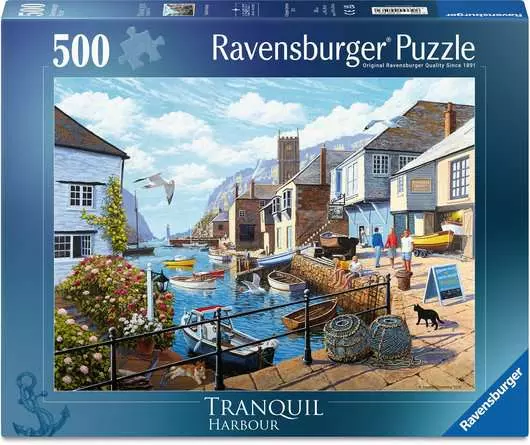 Jigsaw Puzzle Tranquil Harbour - 500 Pieces Puzzle