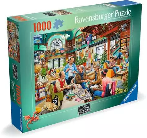 Jigsaw Puzzle "Turn the Page" Bookclub - 1000 Pieces Puzzle