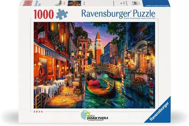 Jigsaw Puzzle Venice Illuminated - 1000 Pieces Puzzle