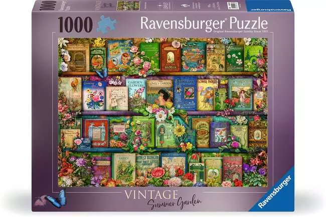 Jigsaw Puzzle Vintage Summer Garden, Aimee Stewart - 1000 Pieces Puzzle