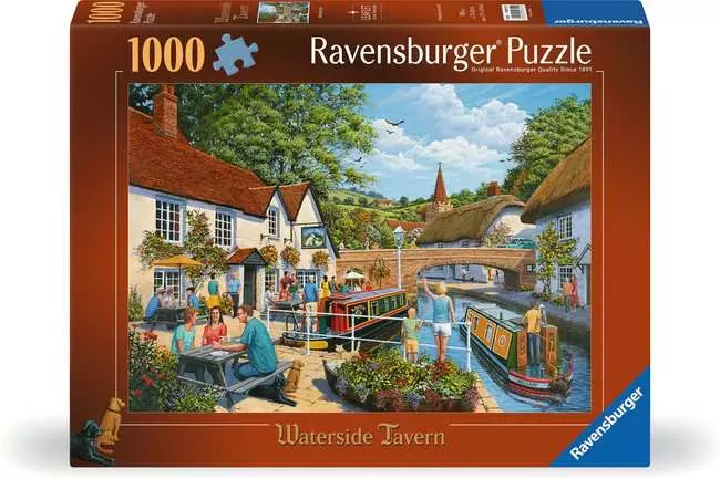 Jigsaw Puzzle Waterside Tavern - 1000 Pieces Puzzle