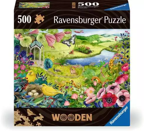 Jigsaw Puzzle Wildlife Garden - 500 Pieces Puzzle