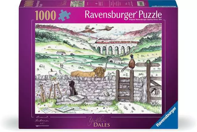 Jigsaw Puzzle Yorkshire Dales - 1000 Pieces Puzzle