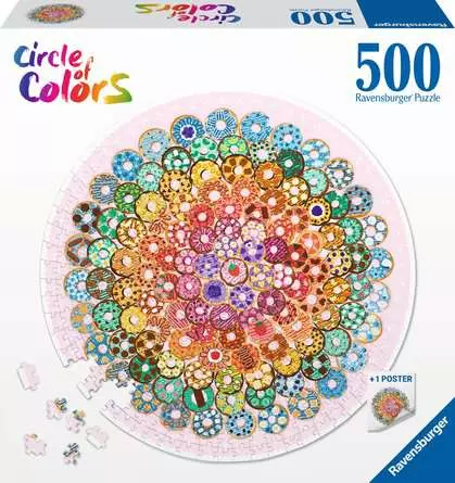 Puzzle 500 Teile - Circle of Colors Donuts 1 Produktbild