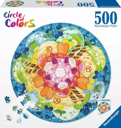 Puzzle 500 Teile - Circle of Colors Ice Cream 1 Produktbild