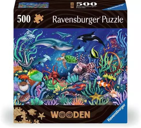 Puzzle 500 Teile - Unten im Meer 1 Produktbild