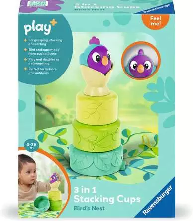 Ravensburger 3-in-1 Stacking Cups Bird's Nest