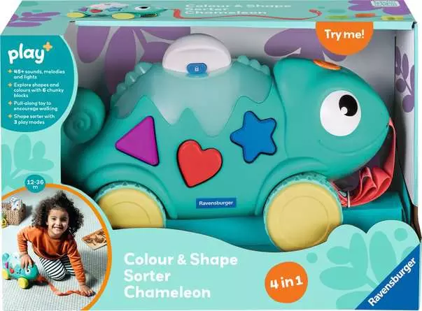 Ravensburger 4-in-1 Colour and Shape Sorter Chameleon