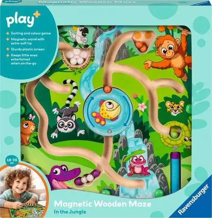 Ravensburger Magnetic Wooden Maze In the Jungle