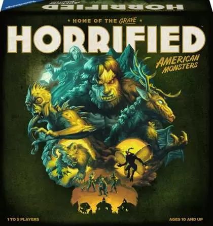 Strategy Game Horrified American Monsters Game - Game for kids 10 years up