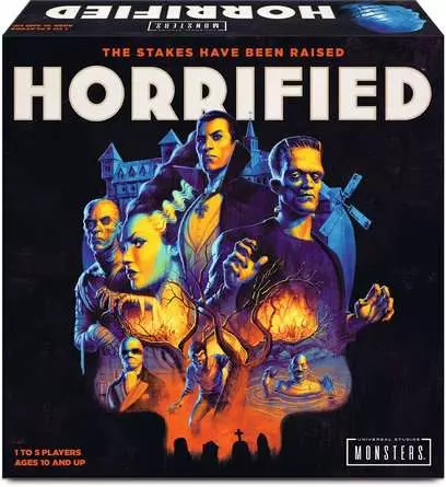 Strategy Game Horrified Universal Monsters - Game for kids 10 years up