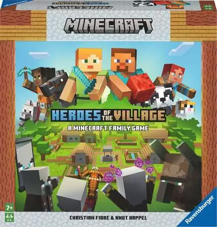 Strategy Game Minecraft Heroes of the Village - Game for kids 7 years up