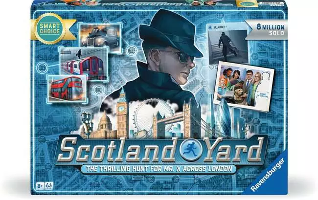 Strategy Game Scotland Yard Game [Smart Choice] - Game for kids 8 years up